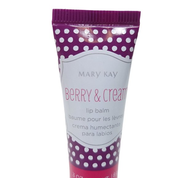 Mary Kay Bundle Glossy Lip Oil Gloss Berry Cream Lip Balm Nail Lacquer Polish - Picture 5 of 8